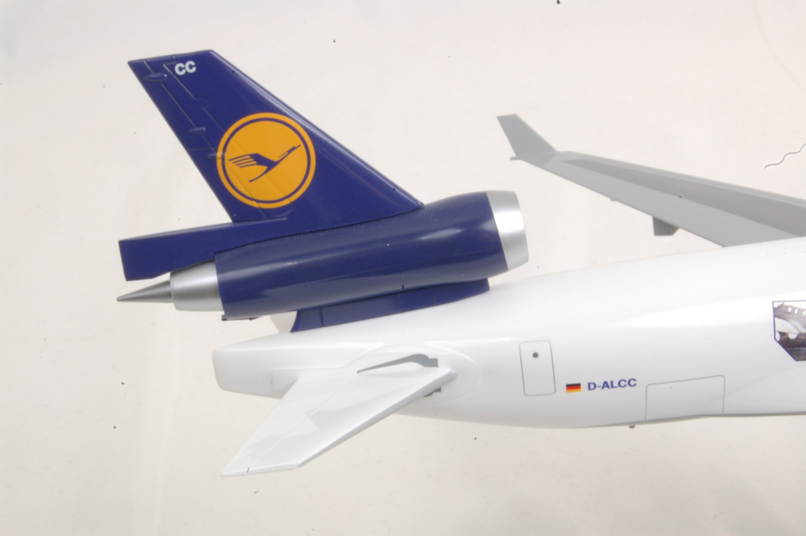 Buy Daron Hogan Lufthansa MD-11 100 Years Cargo Model Kit without